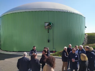 Inauguration de Dole Biogaz