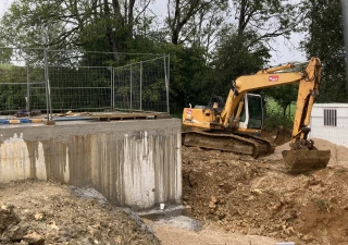 24 stations individuelles d’assainissement en cours de construction