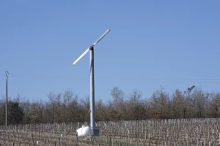 L'éolienne, un outil pour lutter contre le gel