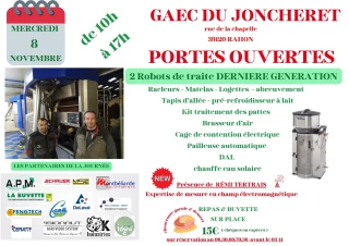 Portes ouvertes au Gaec du Joncheret