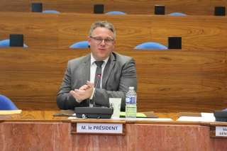 Gérôme Fassenet, un agriculteur élu président